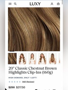 Luxy Halo Hair Extension 
18 inch